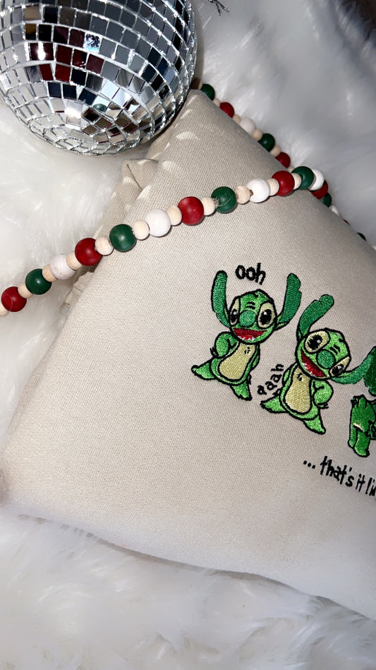 Stitch grinch