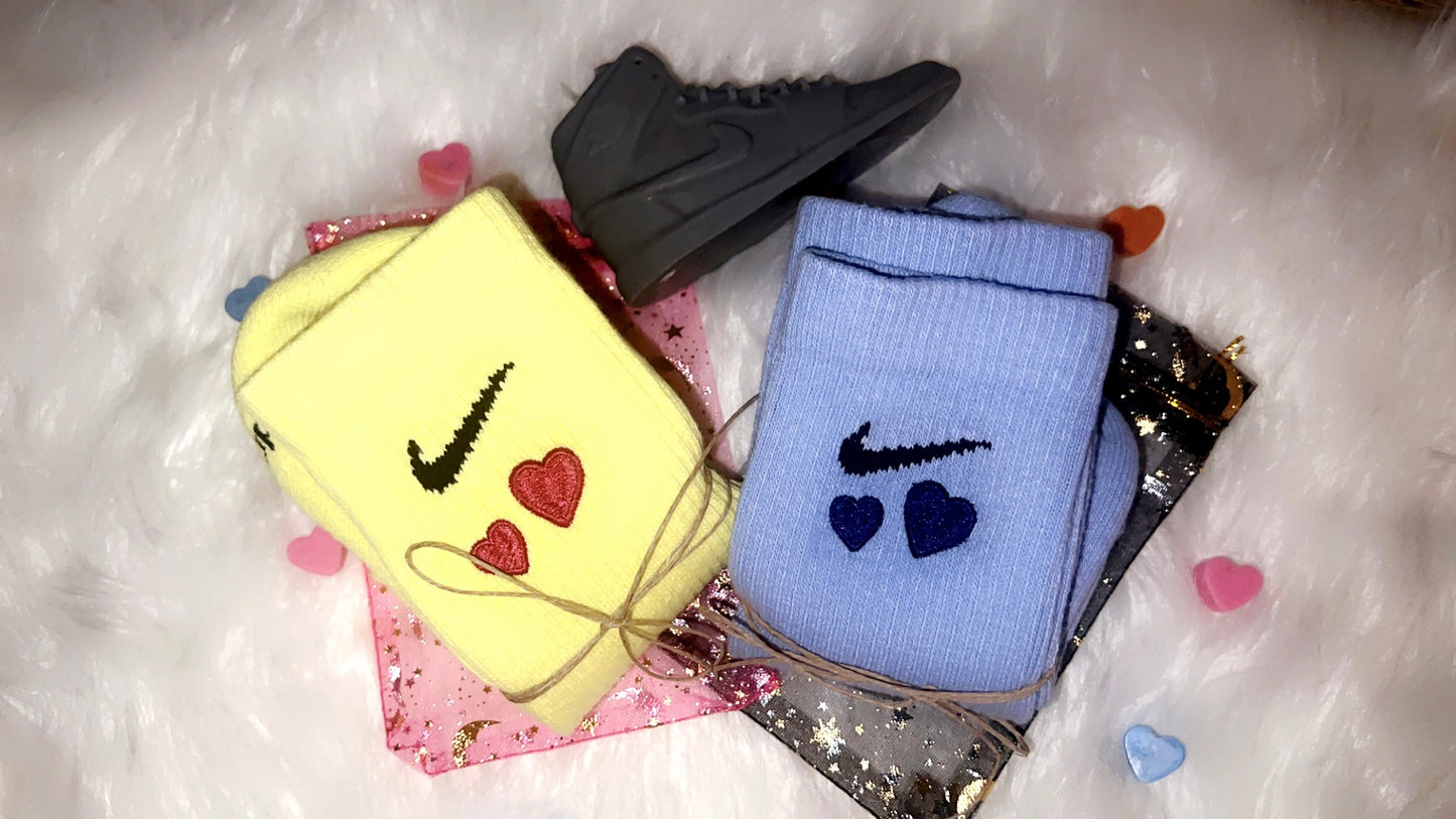 Embroidered Nike Socks