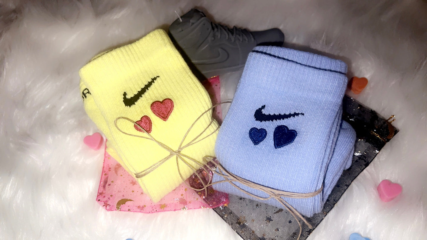 Embroidered Nike Socks